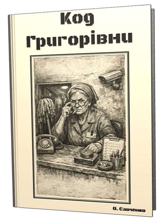 Обкладинка «Код Григорівни»